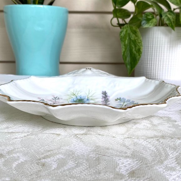 Vintage Aynsley, John Wild Tudor Shell Shaped 8” Trinket Dish - Picture 4 of 6